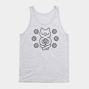 Meditation Cat Tank Top